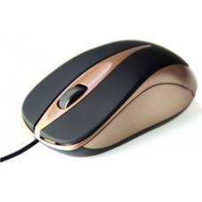 Media-Tech Optical mouse Plano black-gold