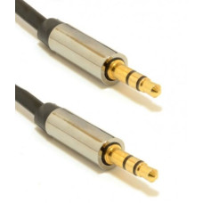Gembird Cable stereo mini Jack 3.5mm M/M 0.75m