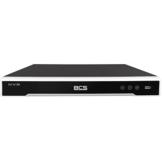 BCS Rejestrator IP 32-kanałowy BCS-V-NVR3202-A-8K, 4 dyskowy, 32Mpx, HDMI 8K