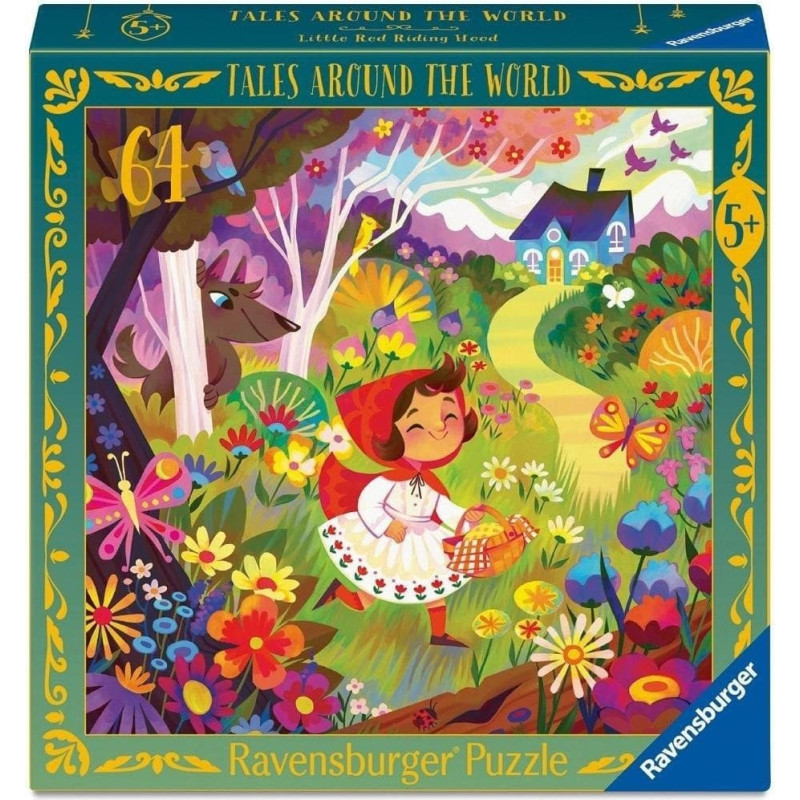 Ravensburger Puzzle dla dzieci: Czerwony Kapturek 64el