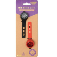 Gentlemens Hardware Lampki do roweru Mini Twin Bicycle Lights