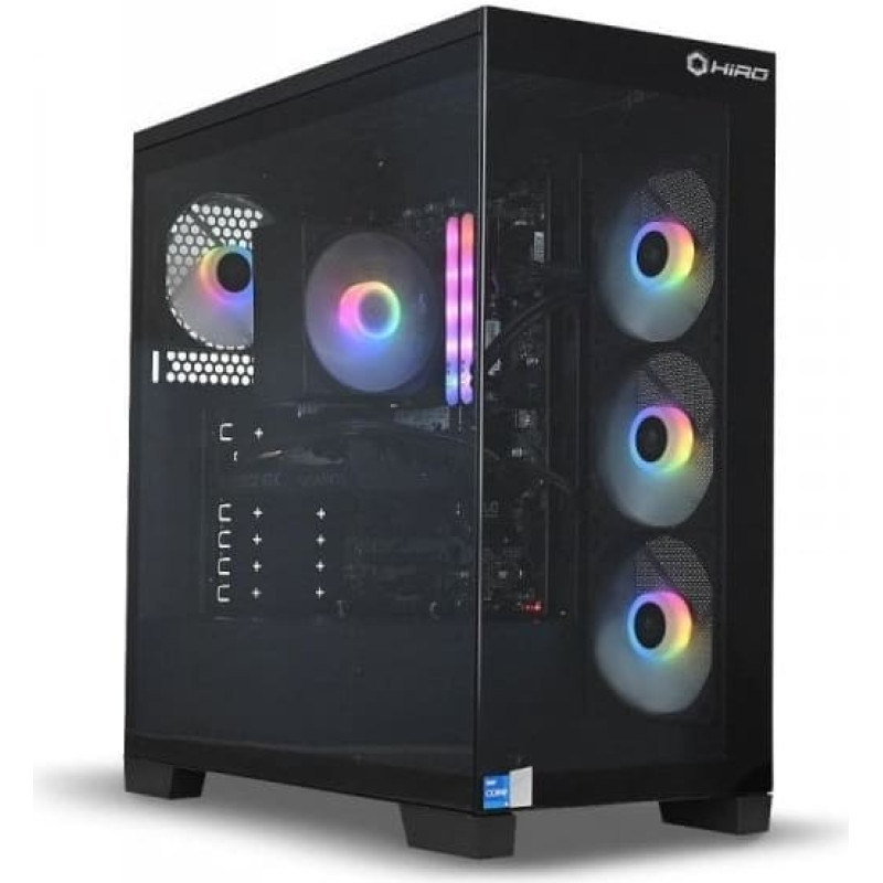 Hiro Komputer HIRO Aurora AMD Ryzen 5 9600X, Intel ARC B580 12GB, 32GB RAM, 1TB SSD, WIFI, W11H