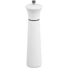 Orion Młynek do pieprzu i soli drewniany biały 21,5 cm