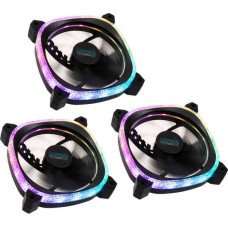 Lamptron Wentylator Lamptron Diamond+ ARGB 3-pack (LAMP-DAP02)