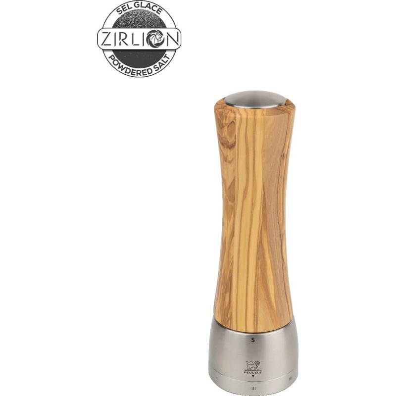 Peugeot MADRAS Młynek do soli 21 cm, drewno oliwne, u-sele