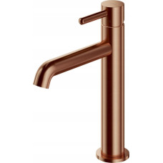 Omnires Y1212CCPB Y bateria umywalkowa, 23 cm (głowica 25 mm) miedź szczotkowana