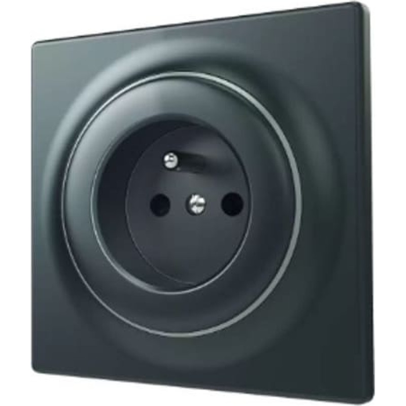 Fibaro Izvads Walli Outlet N Tips E antracīta krāsā FGWSONE-011-8