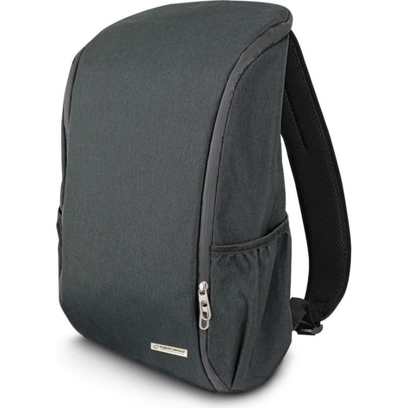 Esperanza ET199 klēpjdatora mugursoma 15,6 collas, melna