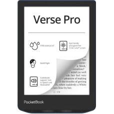 Pocketbook Электронная книга Verse Pro с сенсорным экраном, 16 ГБ, Wi-Fi, черный, синий