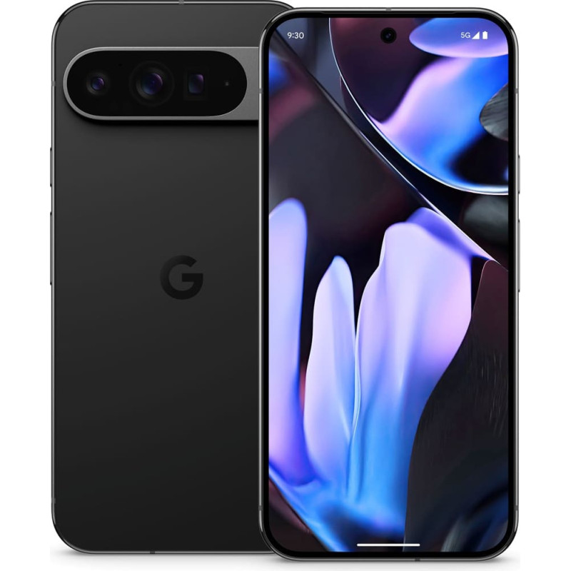 Google Pixel 9 Pro XL 6,8 collu divkārša SIM karte Android 14 5G USB Type-C 16 GB 128 GB 5060 mAh melns