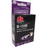Uprint Tintes kārtridžs UPrint Brother LC123BK Black