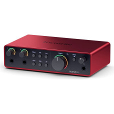 Focusrite Scarlett 2i2 USB-C 4. paaudzes audio saskarne