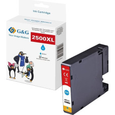 G&G -Druckerpatrone kompatibel mit Canon PGI-2500XLC