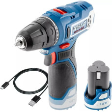 Dedra WIERTARKO-WKRĘTARKA AKUMULATOROWA 12V 1*2.0AH