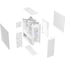 Asus Obudowa Asus Case ROG Strix Helios II GX601S, E-ATX, Przezroczysty panel boczny, 4x 140mm Fan, biały