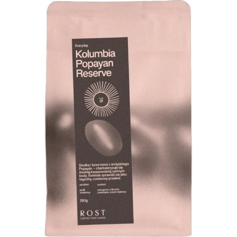 Noname Kawa ziarnista ROST kawa ziarnista Kolumbia Popayan Rezerwa Przefiltrowana 250 g