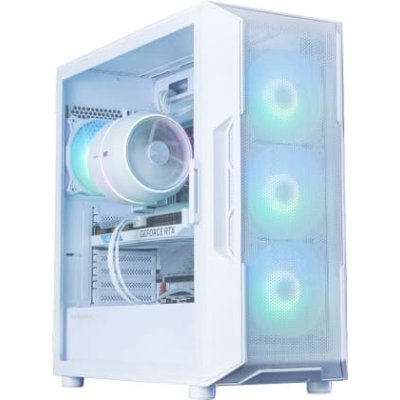 Zalman PC case I3 NEO V2 Mid Tower ARGB fan x4 white
