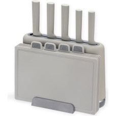 Maestro MR-1412-GREY Knife set with block + Cutting board set Gray