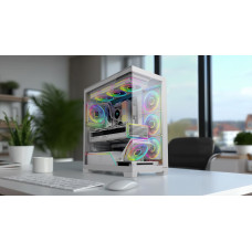 Modecom VOLCANO STELLAR PLUS ARGB MIDI 5F WHITE