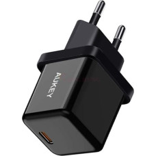 Aukey Mini charger PA-F5 OEM Black 1xUSB-C 20W PD Power Delivery