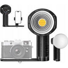 Lensgo Ręczna Lampa Led 40w Cob Retro Do Foto Video 2700-7000k Do Telefonu Aparatu / 40h