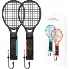 JYS 2x Rakieta Tenisowa Rakiety Do Badmintona Tenis - Joy-con Nintendo Switch 2 / Ns2 / Jys-ns2266 / Czarny