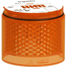 Schneider Moduł świetlny, kolumna świetlna, pomarańczowy, Ø70mm, migający, kolorowa soczewka, Harmony XVB7, XVB7C55