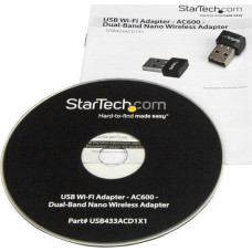 Startech USB DUAL-BAND WI-FI ADAPTER - USB433ACD1X1