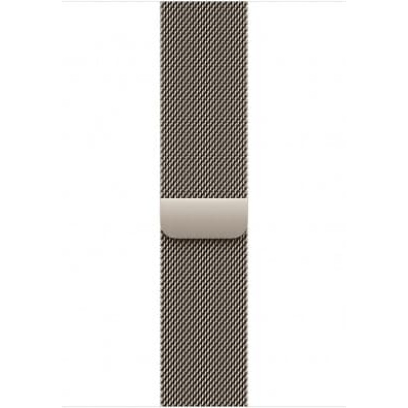 Apple 46mm Natural Milanese Loop - S/M