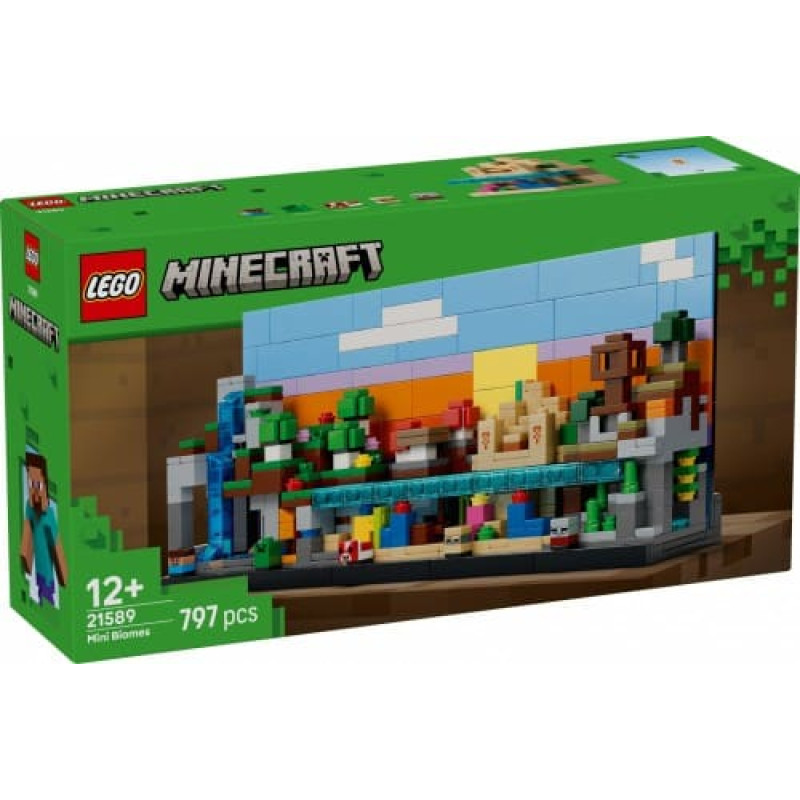 Lego Blocks Minecraft 21589 Mini Biomes
