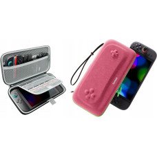 Mimd Twardy Sztywny Pokrowiec Futerał Etui Walizka Case Do Nintendo Switch 2 / G11 Różowo- Zielony