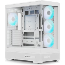 Aerocool Obudowa Aerocool P500B Obudowa PC Midi-Tower ATX Tempered Glass RGB biały