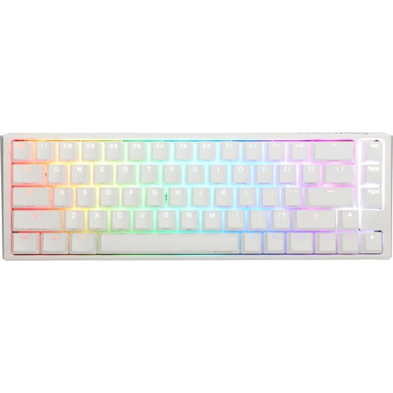 Ducky Klawiatura Ducky Ducky One 3 Classic Pure White SF Gaming Tastatur, RGB LED - MX-Red