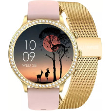 Gravity Smartwatch Gravity Złoty Pasek i Bransoleta GT5-3