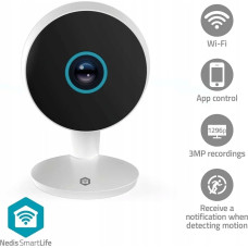 Nedis Kamera IP Nedis SmartLife Wewnętrzny Kamera | 3MP Full HD 1296p