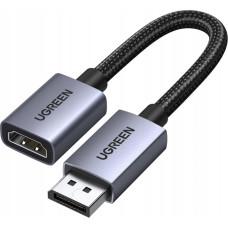 Ugreen Kabel DisplayPort do HDMI 4K 20cm szary