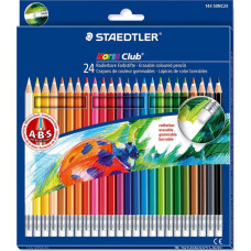 Staedtler Kredki z gumką 24 kolory Noris Club
