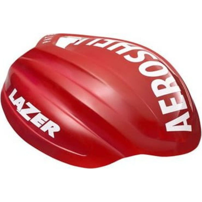 Lazer Nakładka na kask AEROSHELL Z1 biało-czerwona r. M (LZR-AKC-PLZ2005661006)