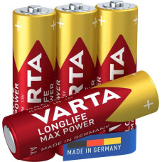 Varta 100x4 Varta Longlife Max Power Mignon AA LR06 VPE Outer Box