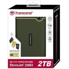 Transcend External HDD StoreJet 2TB USB 3.0