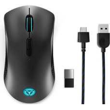 Lenovo Legion M600 Wireless Gaming mouse Ambidextrous RF Wireless + Bluetooth + USB Type-A Optical 16000 DPI