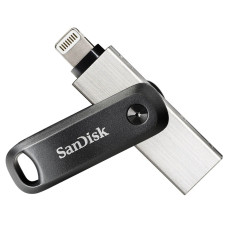 Sandisk SDIX60N-128G-GN6NE USB flash drive 128 GB 3.2 Gen 1 (3.1 Gen 1) Grey, Silver