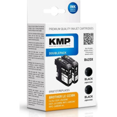 KMP KMP B62DX nabój z tuszem 2 szt. Zamiennik Czarny