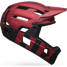 Bell Kask full face BELL SUPER AIR R MIPS SPHERICAL matte red black fasthouse roz. L (59-63 cm) (NEW)