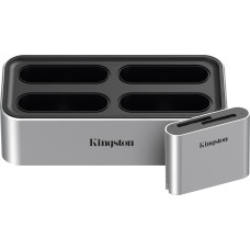 Kingston Workflow Station + SD Card Reader (silber/schwarz)