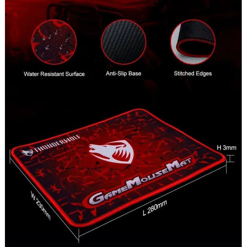 Extralink Klawiatura ExtraLink EXTRALINK GAMING SET TF400 4IN1 LED KEYBOARD+MOUSE