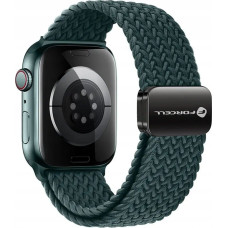 Forcell FORCELL F-DESIGN FA02 pasek magnetyczny nylonowy do APPLE Watch 38 / 40 / 41 mm ciemny zielony