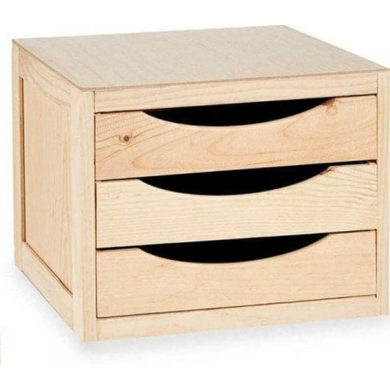 Kipit Komoda drewno sosnowe (30 x 29 x 39 cm)