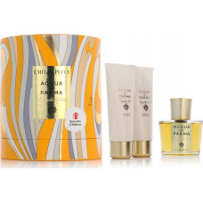 Acqua Di Parma Set Acqua di Parma: Acqua Nobile Magnolia, Eau De Parfum, For Women, 100 ml + Magnolia Nobile, Hydrating, Body Lotion, 75 ml + Magnolia Nobile, Shower Gel, For All Skin Types, 75 ml For Women