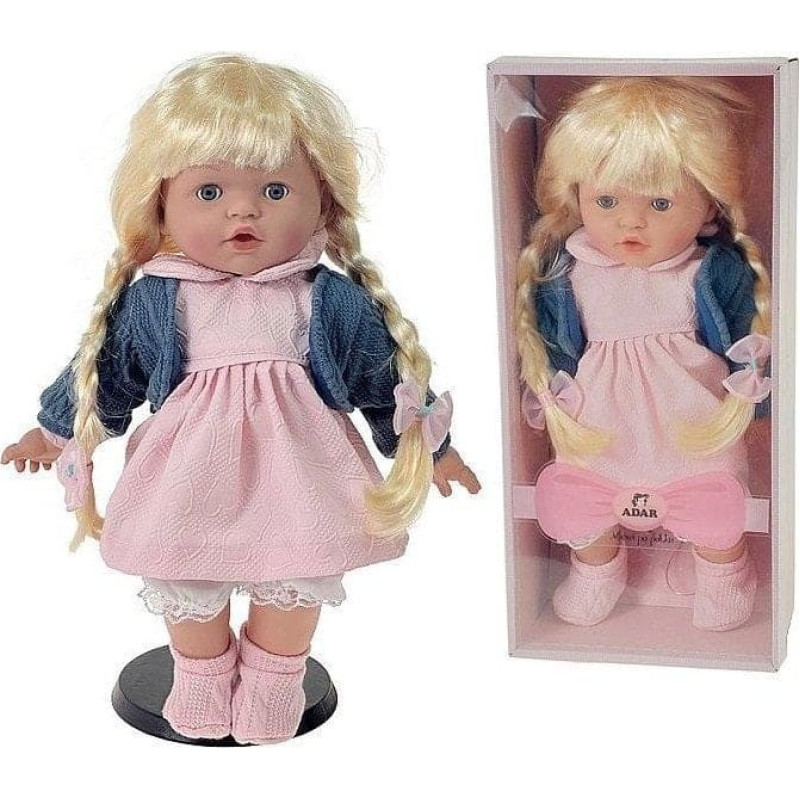 No Name Lalka dziewczynka 40cm j?zyk polski